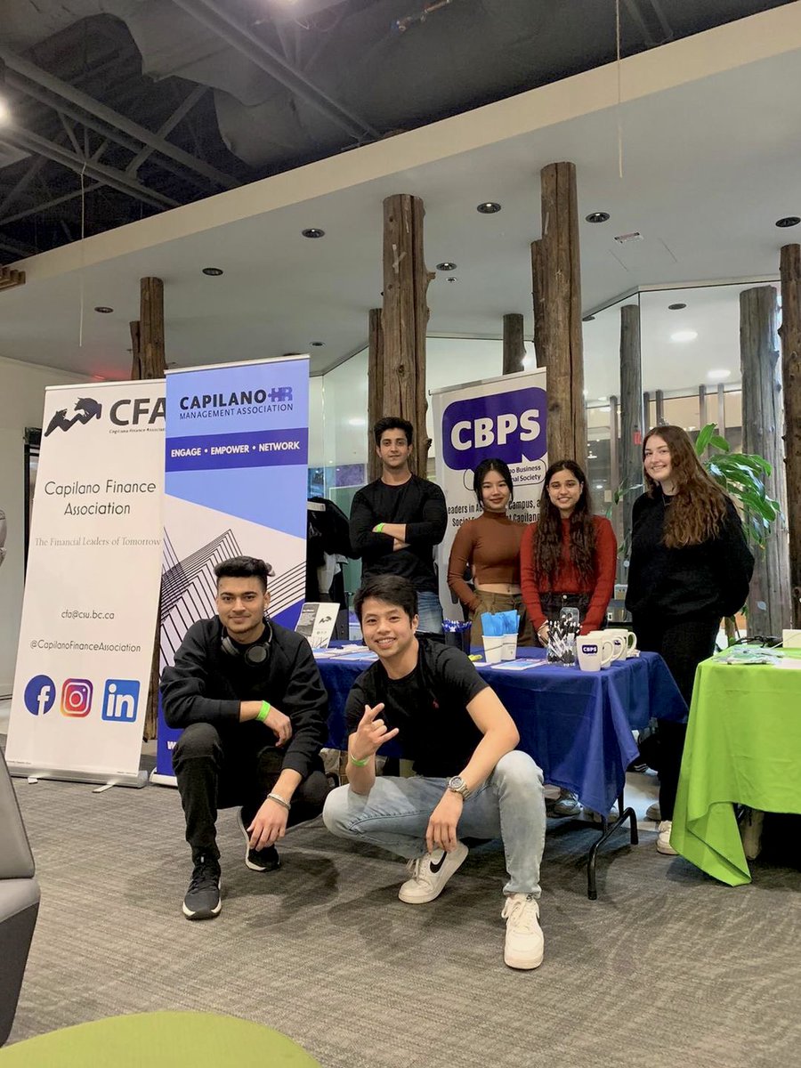 It was great seeing our fellow students at the CSU’s Spring Social Mixer yesterday! Stay in touch with the CBPS @cbps_capilano to learn more about future events by the HRMA @capilanohrma, the CFA @capufinance, and many other business associations of ours!
#capucbps #capuhrma