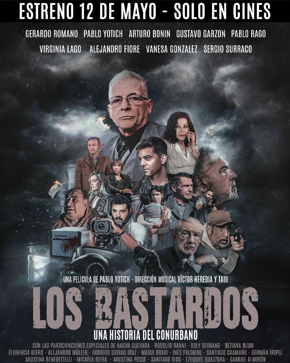 PrensaMarChar's tweet image. 📣SE VIENE EL GRAN ESTRENO‼️

⚠️SÓLO EN 🎬 CINES⚠️

🗓️Agenda la fecha #12mayo #2022NewYear

🎬 #LosBastardos "Una Historia Del Conurbano"
▶Dir. @yotich
▶Dir. #musical @VictorHerediaOK 

#pelicula con el mayor número de artistas de primera línea en la historia del #cinenacional