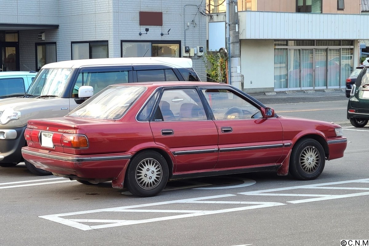 Masamune_car's tweet photo. トヨタ  スプリンター 1.8 SEサルーン
(6代目 E90型 後期型)
[レッドマイカ] https://t.co/bVPpznjo03