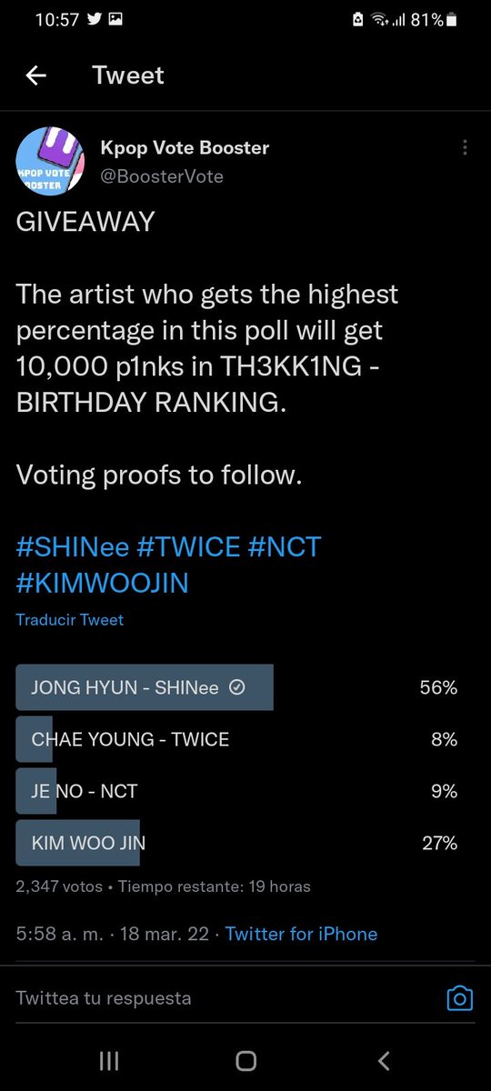 Estephi309's tweet photo. @BoosterVote Done for #JONGHYUN #종현 
#SHINee #샤이니
@SHINee https://t.co/yXYdBJ91T7