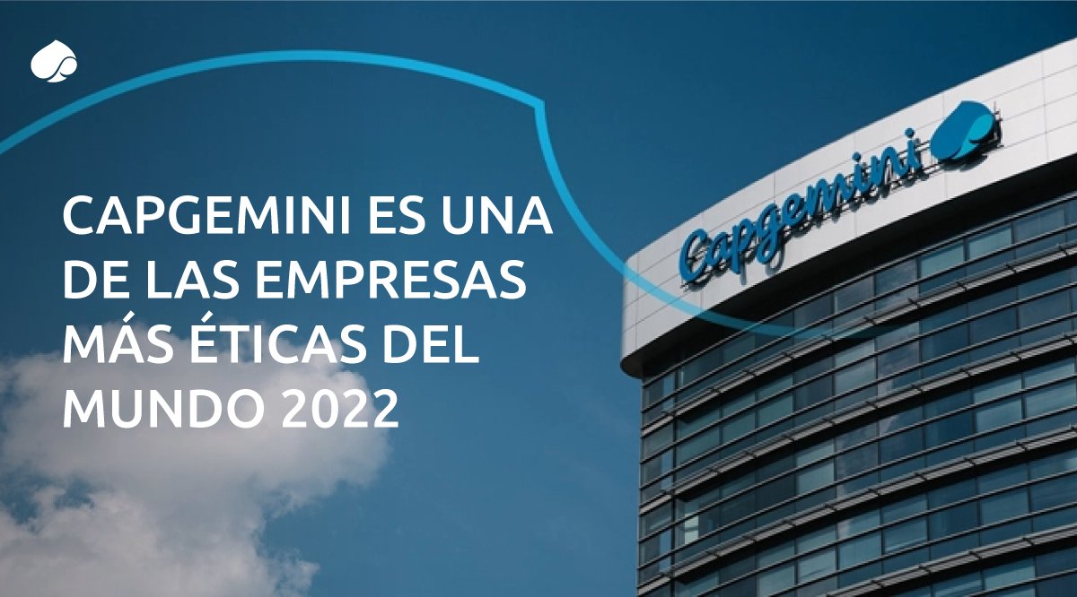 CapgeminiMx's tweet photo. Hemos sido reconocidos por Ethisphere como una de las empresas más éticas del mundo 2022 por décimo año consecutivo. Este galardón ilustra, nuestros esfuerzos por mantener una sólida cultura ética arraigada en nuestros valores. Conoce más: https://t.co/irszaB0Vas

#CapgeminiMX https://t.co/j2TSWF37Qd
