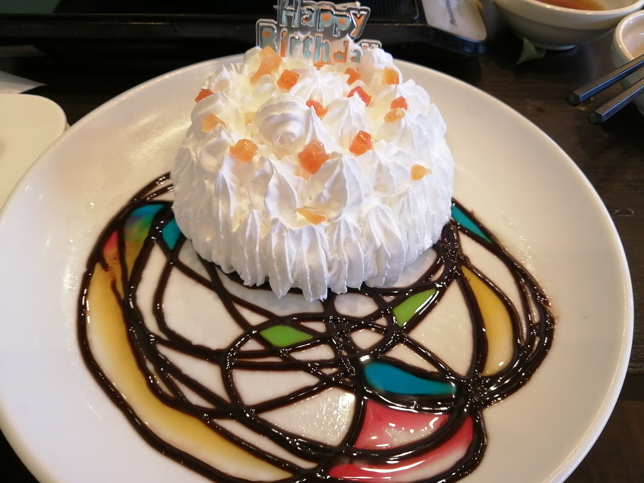 Ochacha Pa Twitter しゃぶ葉でお誕生日のケーキを頂きました 2日前までに予約するとバースデーケーキ をプレゼントして下さいます とっても嬉しかったです しゃぶ葉 バースデー ありがとうございました T Co Y6e5c46itj Twitter