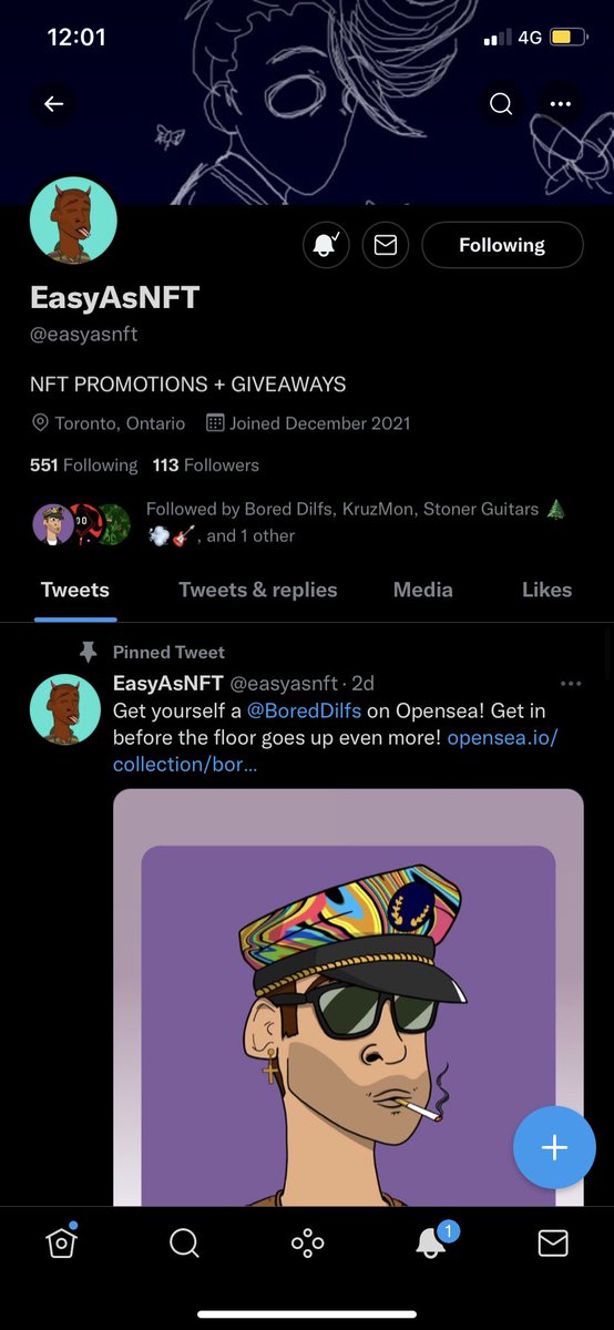 NENE_BNGT's tweet photo. @easyasnft @BoredDilfs @upcdeadlyape LFG !! Follow done !!! https://t.co/Wx9LPYnLW0