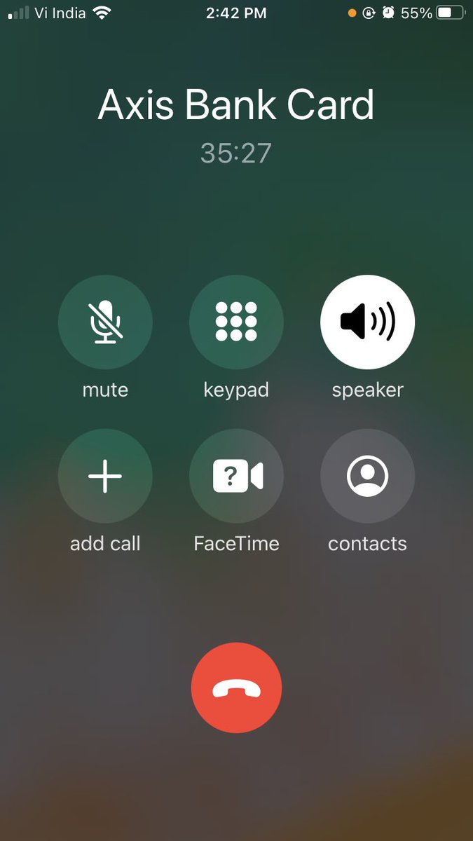 Highly frustrating experience, Pathetic customer service <a href="/AxisBank/">Axis Bank</a> @airvistara . They sell Co branded card but do not even bother to fulfil their customer promise on signing up and paying fee for the card.