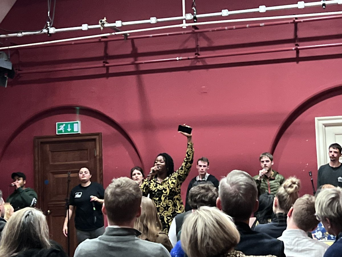 rODIUMrECORDS's tweet photo. Book launch last night was epic! Performed tracks from #DenMarked , ‘High Rise eState Of Mind’, ‘No Milk For The Foxes’, and  @BACBeatboxAcad ‘Frankenstein’, plus piece from new show 
#LastMan https://t.co/AgvTmCD4EN