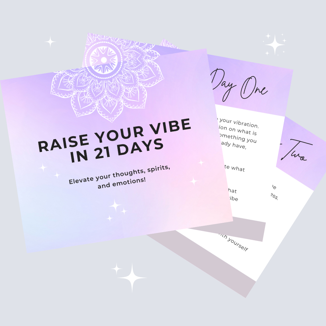 staceymcoaching's tweet photo. In this self-paced program, you’ll receive 21 days’ worth of high vibe activities and practices. Each day will have a different suggestion to elevate your vibrational frequency. My experience of performing something consistently for 21 days, is that it becomes a habit. Who do https://t.co/xhsEnQjDAC