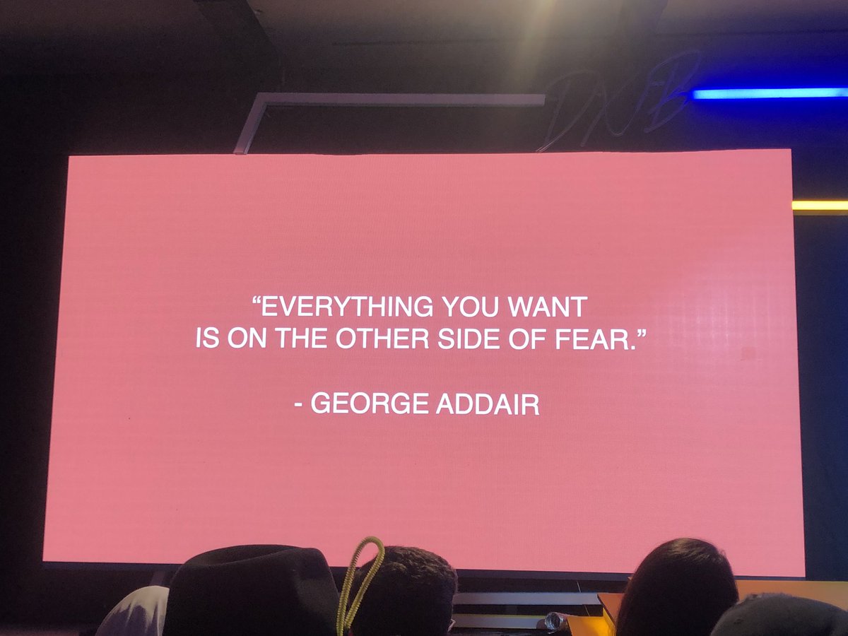 elbahdara's tweet image. Citation partagée par @MichelleKhare: « Tout ce que vous désirez se trouve de l’autre côté de la peur. »
#NasSummit #DigitalEconomy #AnyChallenge