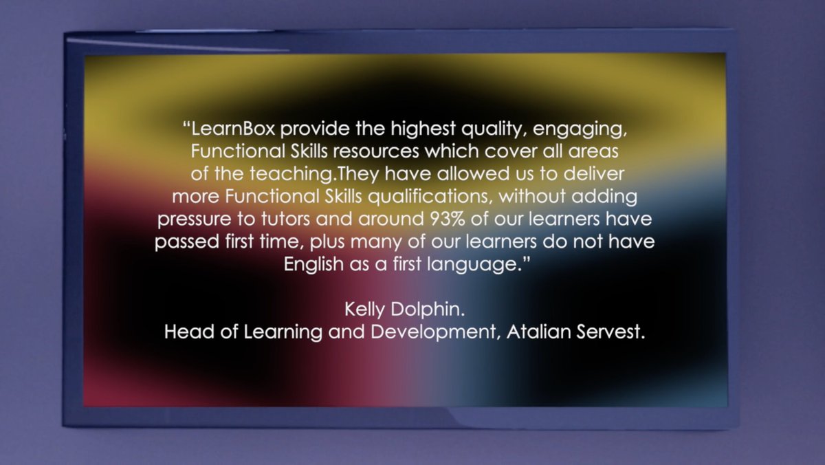 weareLearnBox's tweet photo. We love comments like this, and we love working with @AtalianServest! 😍🤩

Does your company need bespoke content creating? Check out our website for more details, you can even book a chat with us! 🎬

#JoinTheRevolution – https://t.co/55RGDmbNEA

#LearnBox #Quote #Testimonial https://t.co/MMn2beiXDr