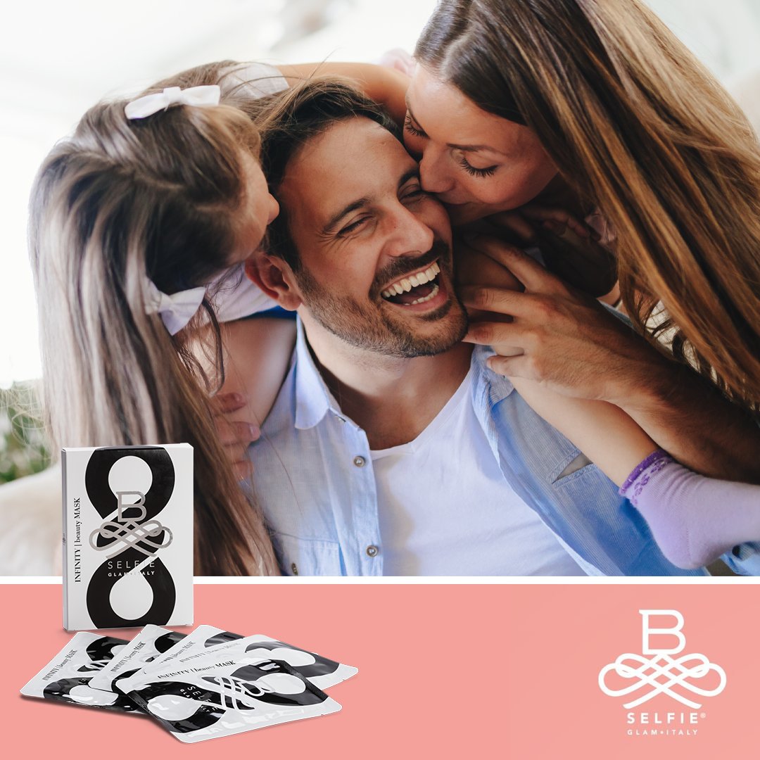BSELFIE_'s tweet photo. Non tutti i supereroi indossano una maschera... ma sicuramente quelli più affascinanti usano la beauty mask B-SELFIE INFINITY!
A tutti i papà, tanti auguri!👨🏻💪🏻❤️
#bselfie #glamitaly #skincarefillersystem #festadelpapà https://t.co/XHqslxTXNf