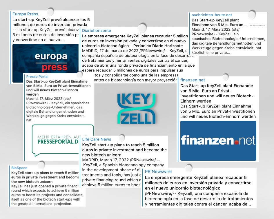 k2Zcrypto's tweet photo. 🔊🔬 La prensa internacional se hace eco del potencial de @KeyZellBiotech
#KeyZell #KeyZellBiotech #cancer https://t.co/a5pu5nOGDi