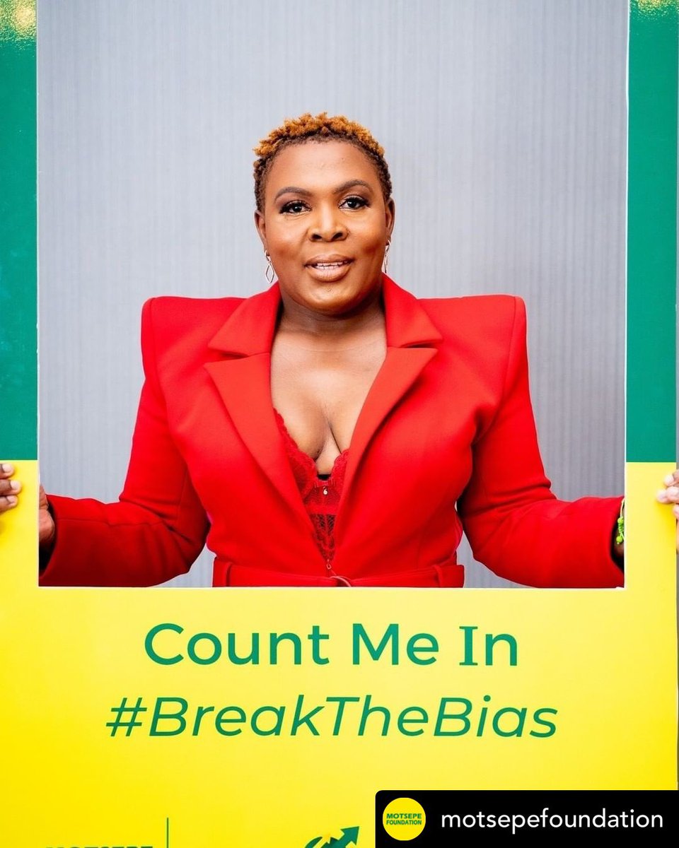 MotsepeFunding's tweet photo. The International Women's Day 2022 campaign theme #BreakTheBias encourages diversity, value equity, and embrace inclusion - whether in the workplace, community, government or industry. Raise awareness against bias. Take action for equality. https://t.co/naegKT1oaJ
