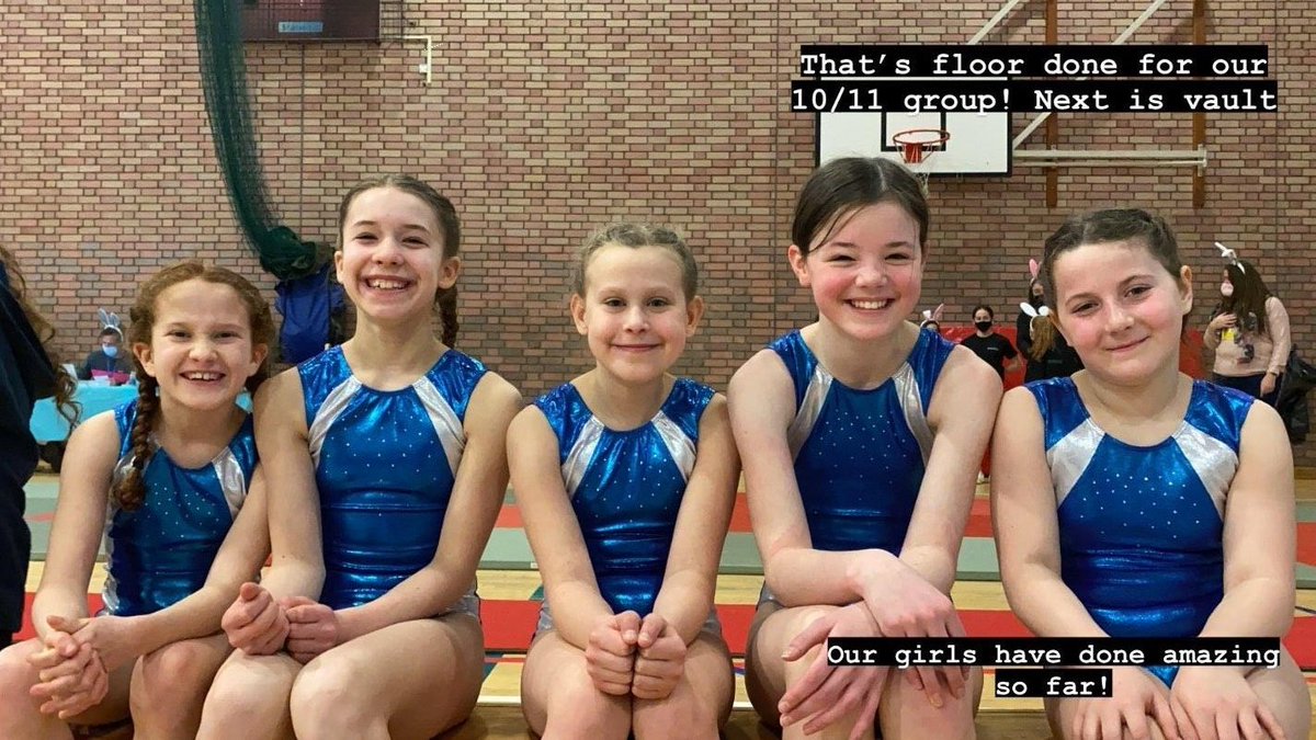 First group finished on floor. Good luck on Vault!