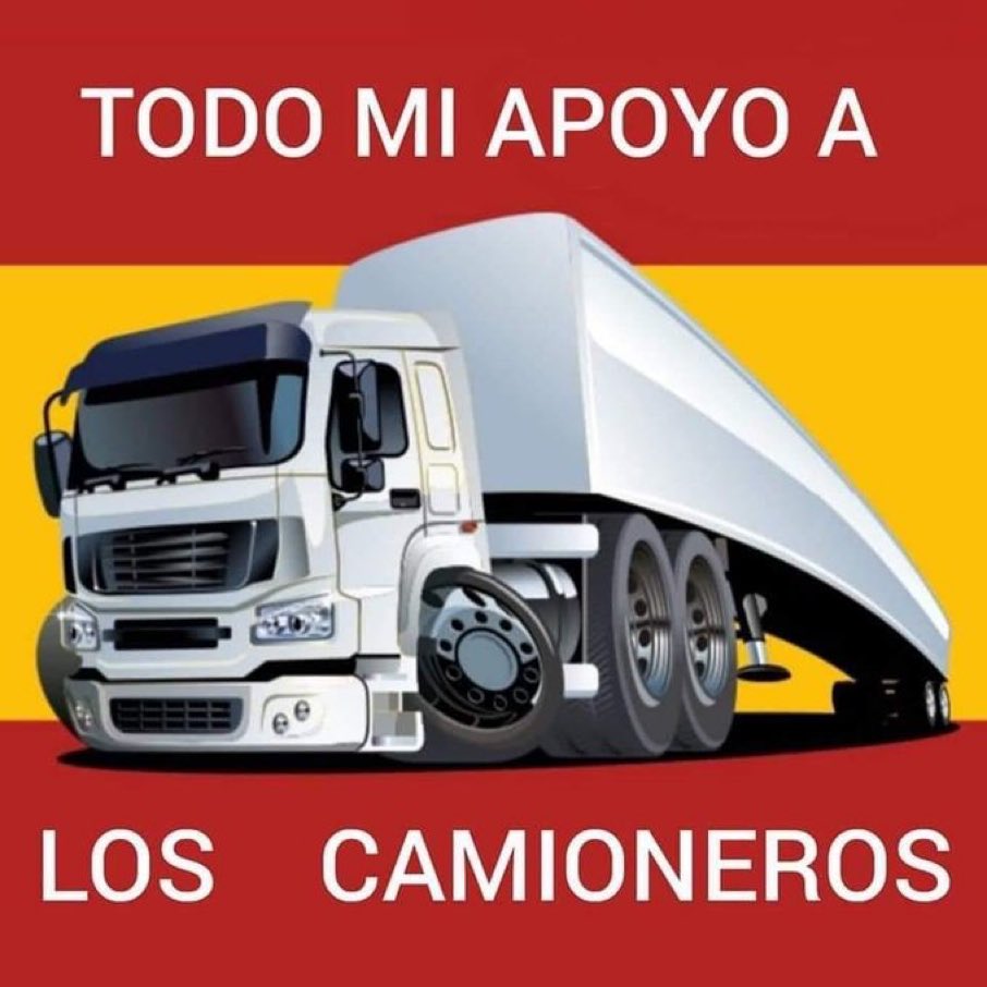 peacovid19's tweet photo. Eapaña se les va de las manos. Llevan dos años creando ruina. ¿Hasta cuándo? #HuelgaGeneral #huelgatransportistas #HuelgaTransporte https://t.co/BDH5sR9m2F