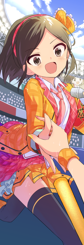 トリミングやらかしてたので再ツイ失礼です　アップタイミング逃してた冴島清美です　シンステしおり用に描かせてもろてます