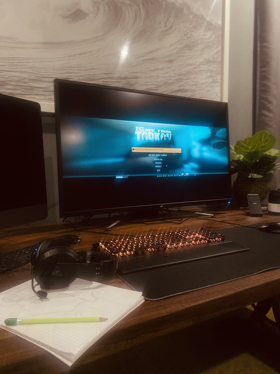 GuyBeahm's tweet image. The scope of EFT from an online, pvp design perspective is so impressive.

It has one of the most thought out progression systems I’ve seen. It’s perfectly aligned and molded into everything else from:

- Gameplay
- Player attributes
- Weapon customization
- Map design
- Economy