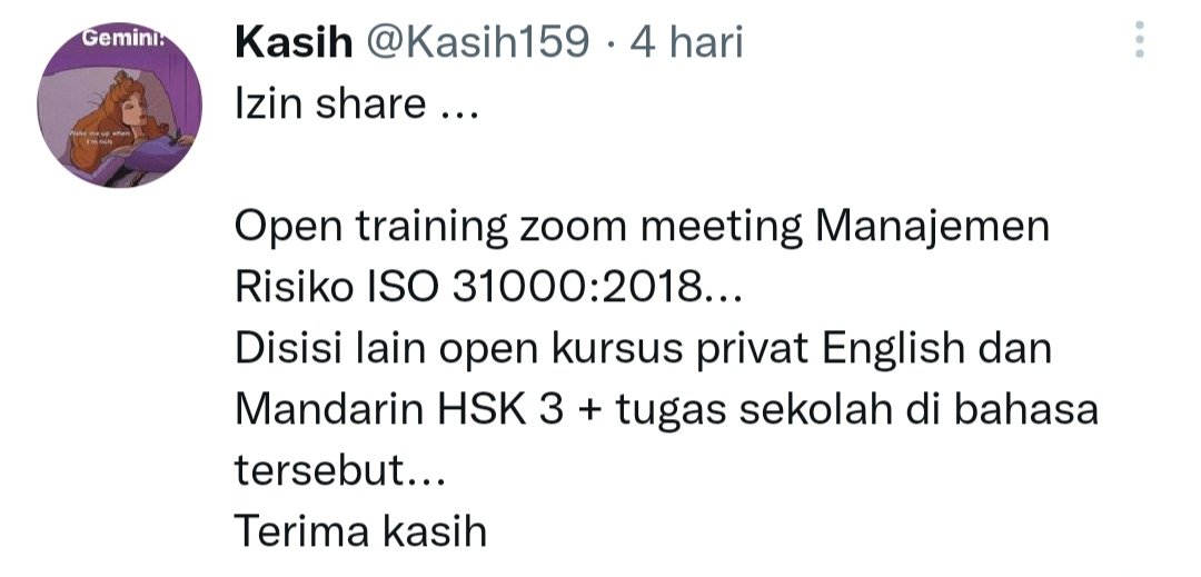 Kasih159's tweet photo. Udah siapin apa hari ini? 😉 https://t.co/ayzz8EJWxW