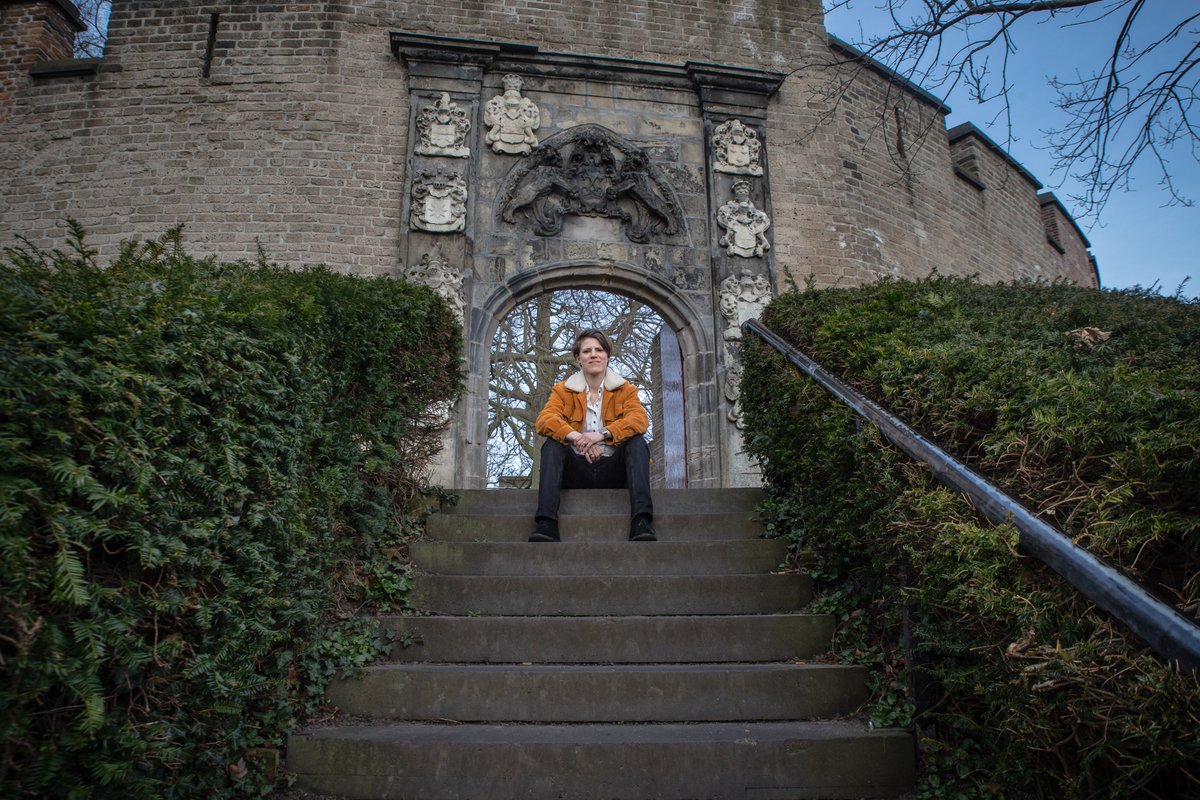 Nieuwe raadsleden: deze week Laura Delver op de Burcht van Leiden.