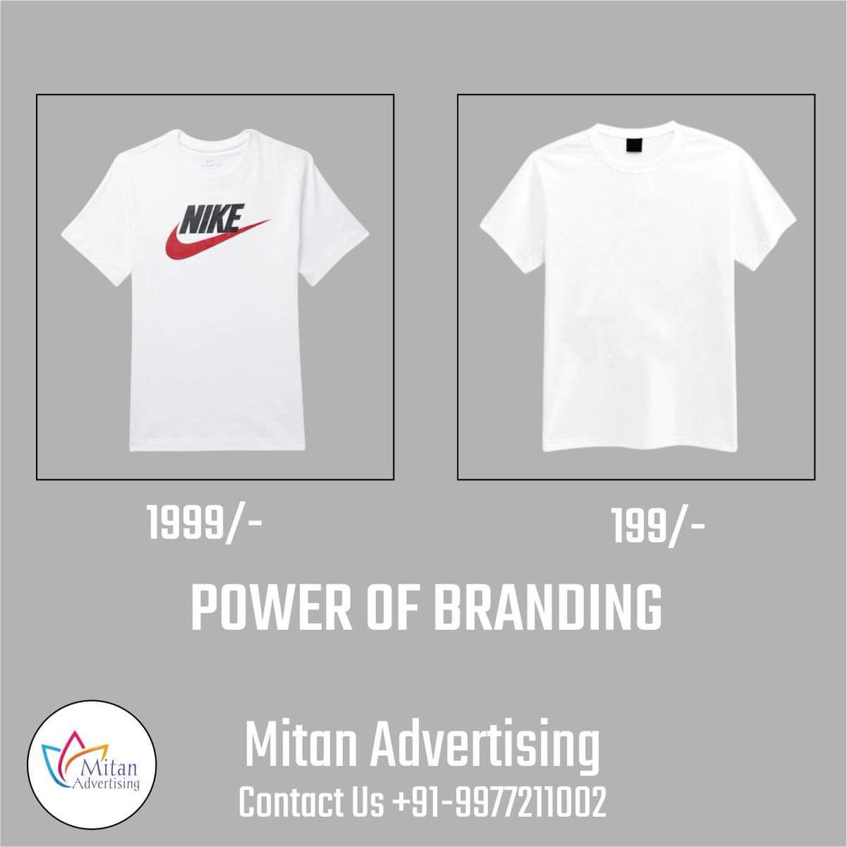 mitan_advertis's tweet photo. Power of branding
#advertising #socialmediamarketing #graphicdesign #degitalmarketing https://t.co/E3kTXzLFCd