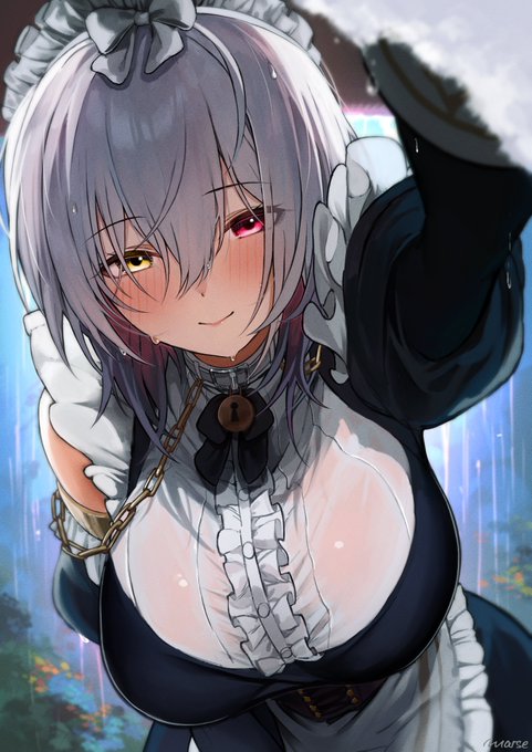 ・シスターちゃんのイラスト
「あら? お顔が赤く……」
「濡れて寒いから……? ふふ、ではすぐにお風呂の用意をいたしますね♡」

※無断転載とか勝手に持ってって使ったりするのはNGですよ
※イラストはコミッションとして制作を依頼したものです
※マーセ先生に描いていただきました!! 