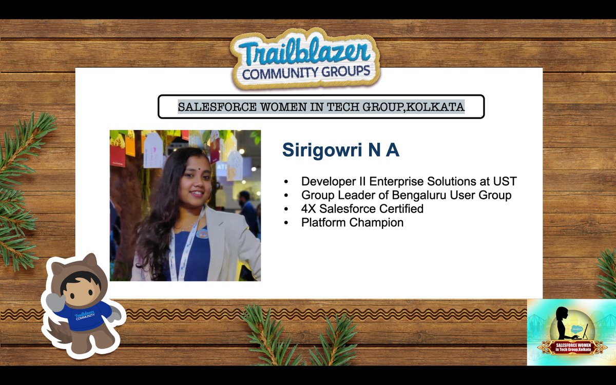 witkolkata's tweet image. We&apos;re live with our Lightning Web Components Workshop Part-8🔥

Join us here to stand a chance to win Certification Vouchers, Salesforce Swags or WIT,Kolkata swags : trailblazercommunitygroups.com/events/details…

#TrailblazerCommunity #witkolkata #witLWC
