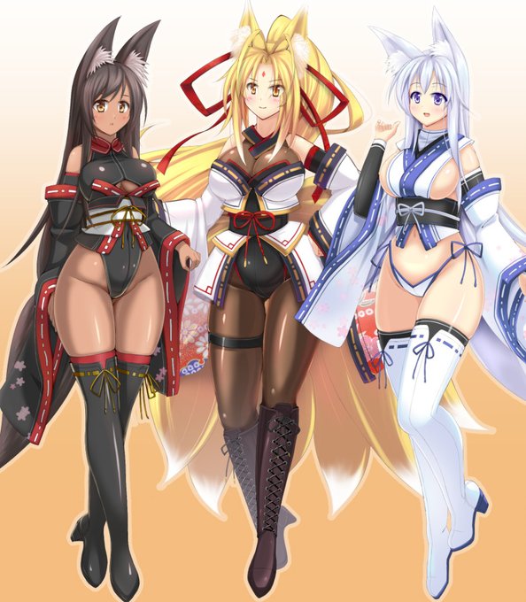 【週末宣伝】ファンタジー和装きつねっ娘同人エロゲ配信中ですm(_ _)m→https://t.co/FpEAjGeYCZ 