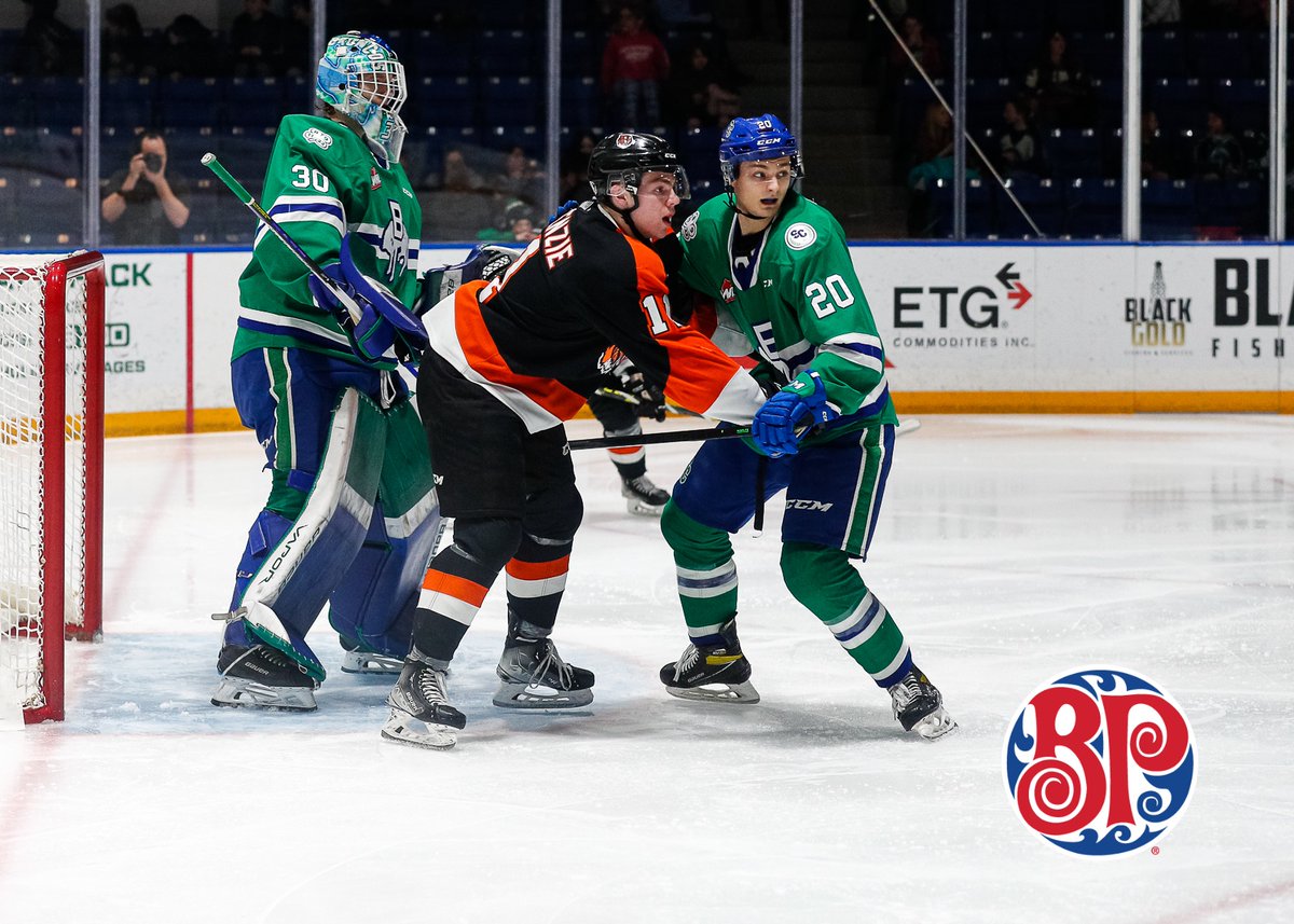 SCBroncos's tweet photo. Three-goal second period lifts Broncos over Tigers.

Boston Pizza Recap: https://t.co/soTdEqwweP

Photo: Ed Fonger https://t.co/v5jARSTrrz