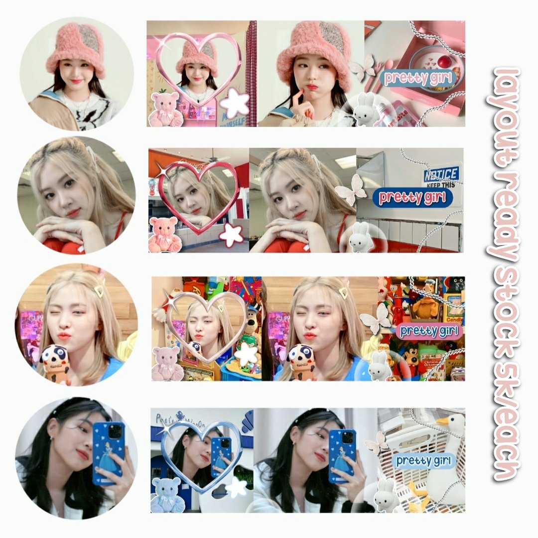 haloo, di @jisungpnark ada layout ready stock nih! 5k/each get ava png only.
🎠 payment : all e-wallet &amp; qris