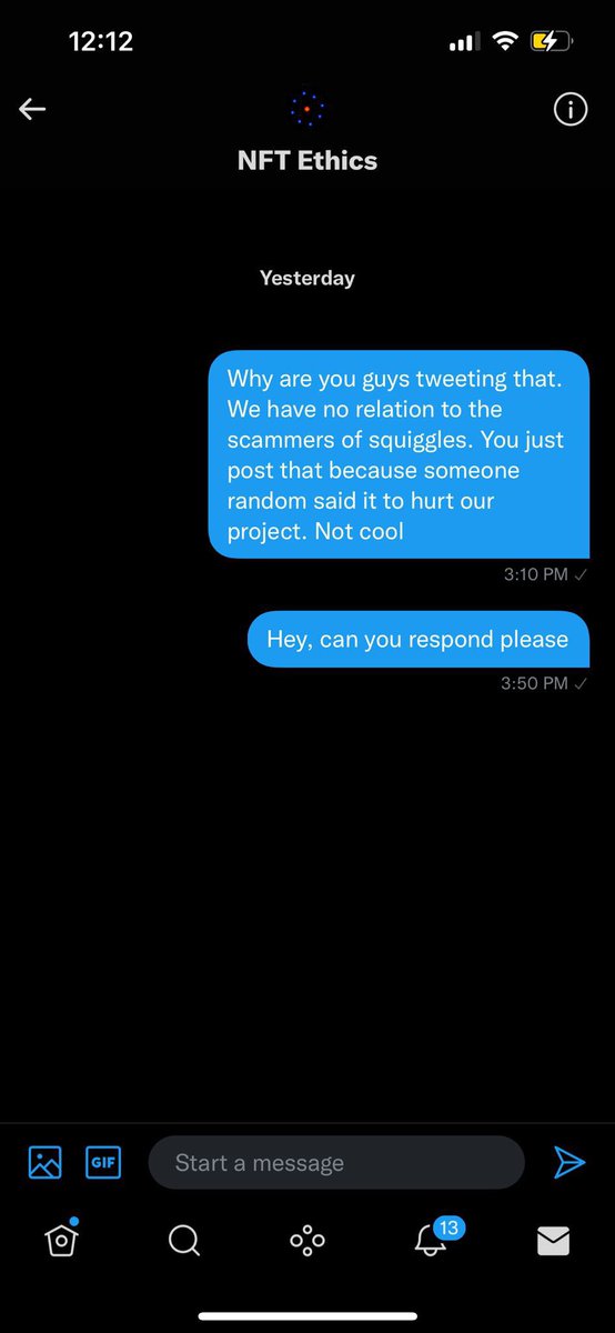 SeminLee8's tweet photo. @NFTethics @nftsphantoms lmao stop talking https://t.co/EpeI9gyMD6