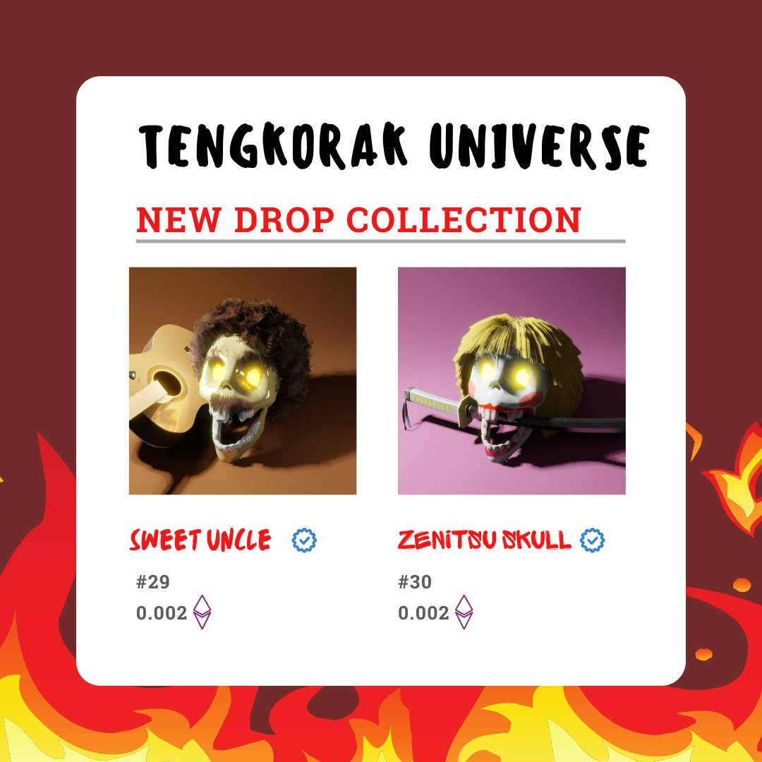 Himal_Kun's tweet photo. NEW DROP
⭐⭐⭐⭐⭐
PRICE 0.002 ETH
AVAILABLE ON OPENSEA!

https://t.co/GN816UMnks

#NFT #NFTs #NFTJapan #Japannft #nftart #NFTdrop #Airdrops #NFTCommunity #NFTCollection #NFTTHAILAND #SolanaAirdrop https://t.co/0tJyq0wYJ8