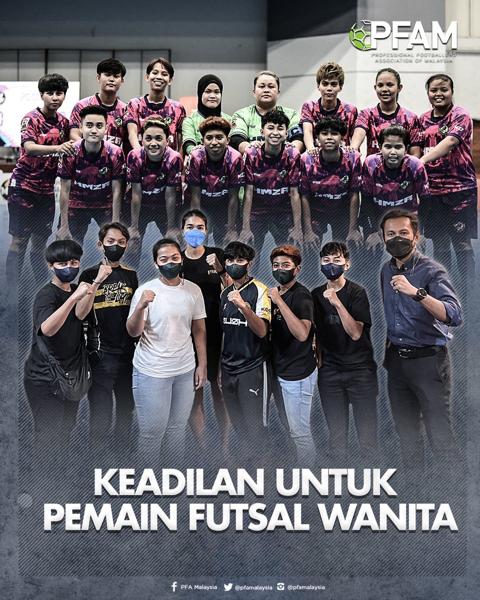 KEADILAN UNTUK PEMAIN FUTSAL WANITA

Selanjutnya di pfam.my/2022/03/19/kea…