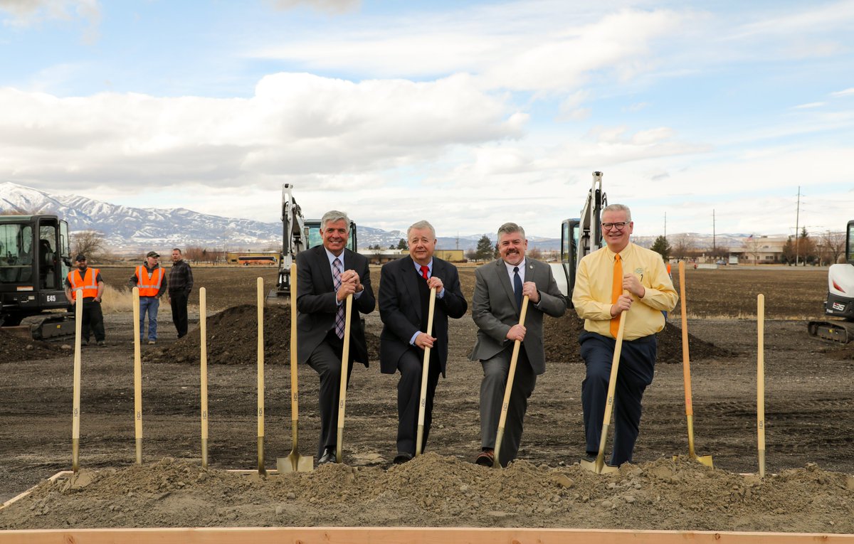 Bridgerland Technical College officially broke ground for the Frederick Quinney Lawson Health Sciences Building on March 16, 2022. This is the first purpose-built building in the college's 50-year history.