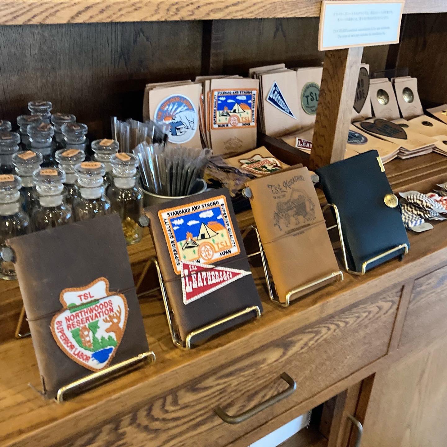 T.S.L倉敷 ワッペン トラベラーズファクトリー レザータグ2026 T.S.L