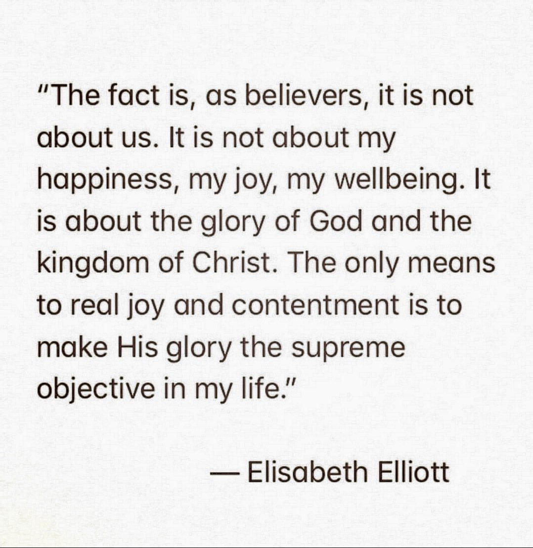 #elisabethelliot #kingdomtruth #allaboutGod #focusonChrist