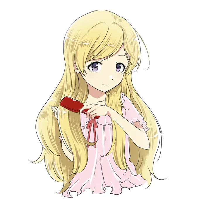 セカンドヘア考え中エミリー 