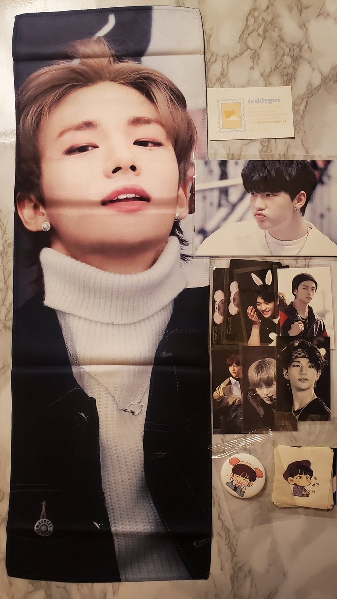 atinyzizigom's tweet photo. @teddyGOs Hyunjin arrived safely, thanks so much!! #teddyfeedback https://t.co/wztCLaoXJf