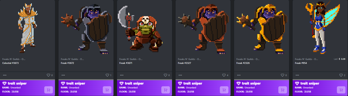 thelurkingram's tweet photo. My freaky bag looking great!
3 Celestial keys staking earning both $wrld and $fbx
6 On-Chain troops:
1 Celestial (earns 20% of all fbx claimed)
5 Freaks
Time to get this humble little Freak factory going!
#freakyfriday #freaksnguilds @FreaksNGuilds https://t.co/OoAuIivohz