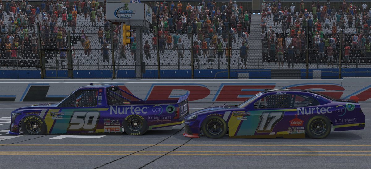 GambitJon's tweet photo. Won at Talladega over at @SDRacingLeague to lock my way into the playoffs, can't thank my teammates enough for helping me get it done...
@CodyShaneWare
@TeamNurtecODT
@NurtecODT
@RickWareRacing
we are huge fans, what we need to be sponsored or for free merch, Cody :P https://t.co/DDNQsKPJ8F