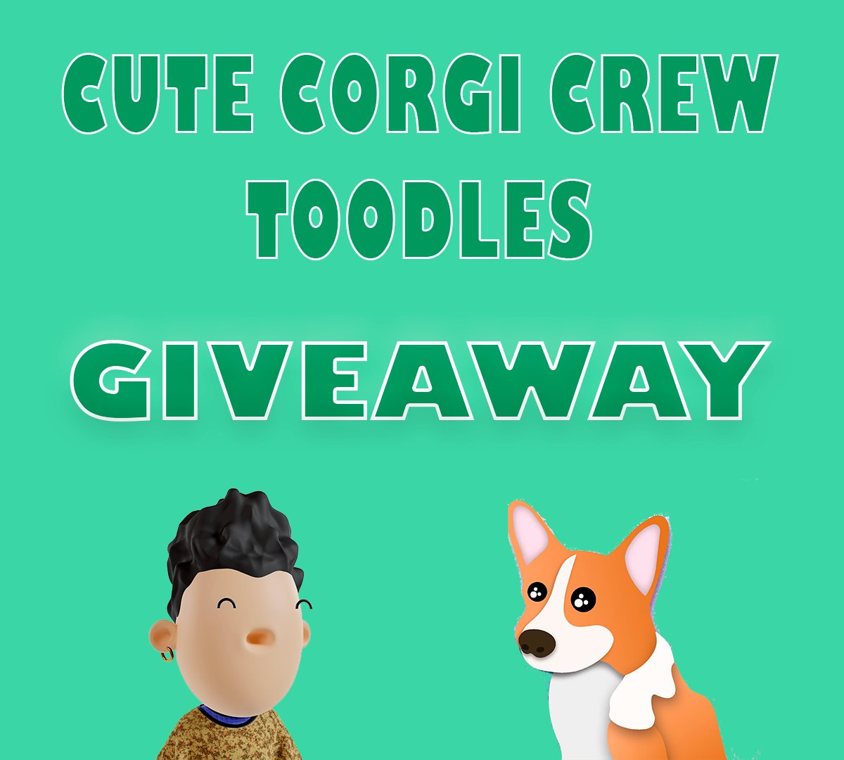TerraToodles's tweet photo. ⭐️COLLAB GIVEAWAY with 
@WoofOfLUNA 🐶

🎁TOODLES: 1 NFT
🎁CUTE CORGI CREW: 5 WL SPOT
✅To participate:

1️⃣Follow 
@TerraToodles 

  and 
@WoofOfLUNA

2️⃣RT, like and tag two friends

Until 27/03/2022 https://t.co/bL4hcN6CmQ
