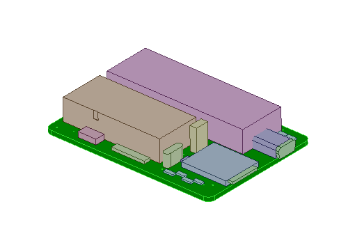 wcinp's tweet photo. コンパクトなZ80ボード(Z80GalCompact)でCP/Mが動いたのでケースを作ってみました
回路設計環境から3Dデータを引き継げるのでケース設計が楽ですね
PLCCのGALは結構高さがあるのでケースの高さを2段構成にしてみました
https://t.co/t46JBIjOw9
#Z80GalCompact #DSPCB #DSMechanical #3Dプリンタ https://t.co/E9IAe38PG7