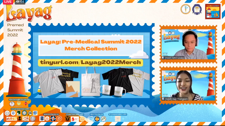 UPPMHS's tweet photo. We will be having a 5-minute break. For the mean time, feel free to browse through the Layag: Pre-Med Summit 2022 merch at https://t.co/u5cmgEBITQ ⛵
#PMS2022Layag
#GentlyDowntheStreaMD
#SEAtheLight https://t.co/FfwId3tBNP