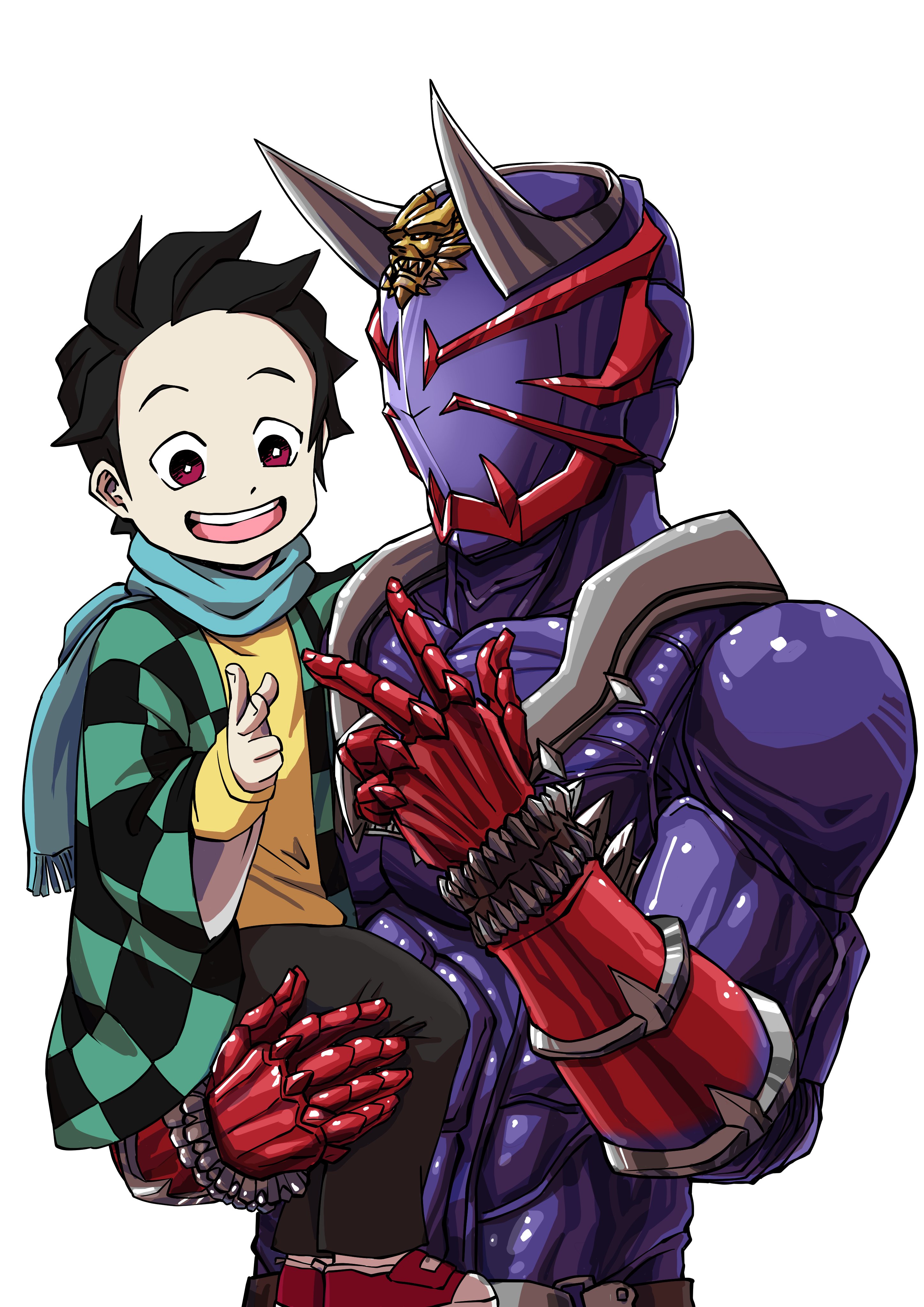 Daikic 背景もその内 仮面ライダー響鬼 鬼滅の刃 T Co Be0ahzox7b Twitter