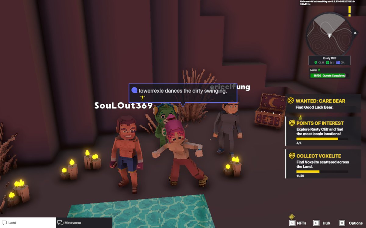 jhjhbb23's tweet photo. @TheSandboxGame I just participated in the daily #SandboxAlphaS2Contest for a chance to earn up to 1,000 $SAND! Starting March 18 - Find The Good Luck Bear. Check out my screenshot below!
👇 #SandboxAlphaS2 (Lucky bears!!) https://t.co/vDKoFEFCO8