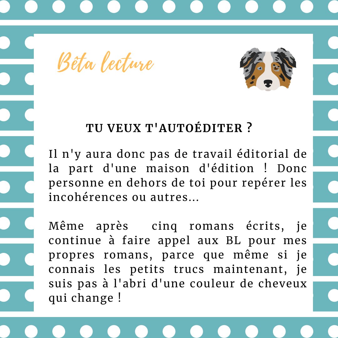 l_allee's tweet photo. BETA LECTURE
Ça fait maintenant plus de deux ans que je propose mes services de BL et j’en ai aidé des auteurs ! Mais pour qui c’est exactement ?
#autoedition #betalecture #alphalecture #prestationdeservice #bookstagram https://t.co/YWzLUUbZld