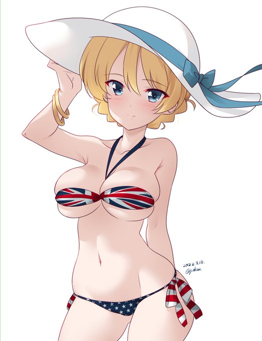 「サンダースみたいに下品な水着は着ませんの」👙
#週末ガルパンお絵描き120分一本勝負
#週末ガルパンお絵描き120分一本勝負20220318
十分gehin…???🤔 