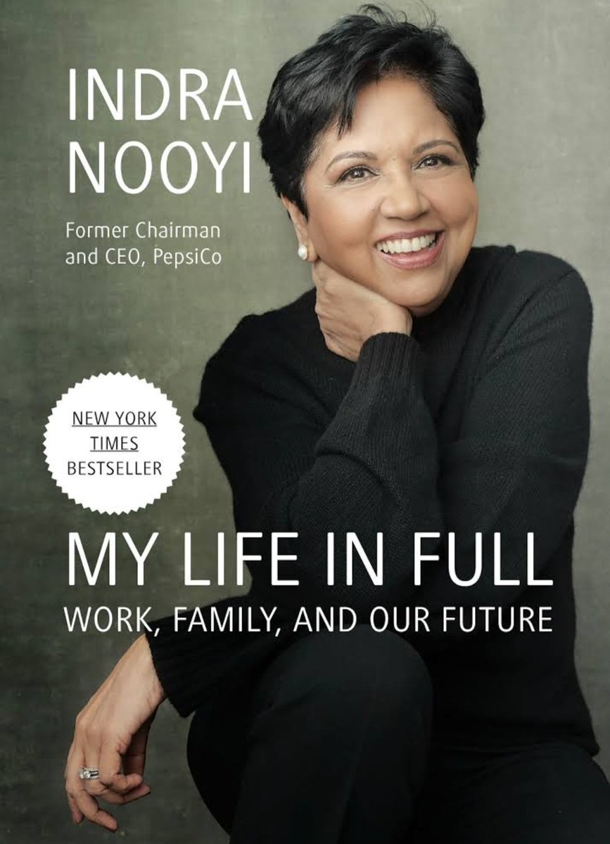 MsBobbiJohnson's tweet photo. Great read!! am so inspired by this woman. She was the first woman CEO of PepsiCo, but it's her commitment to excellence and great sense of humor for me! @IndraNooyi https://t.co/M8PvdSTvPn