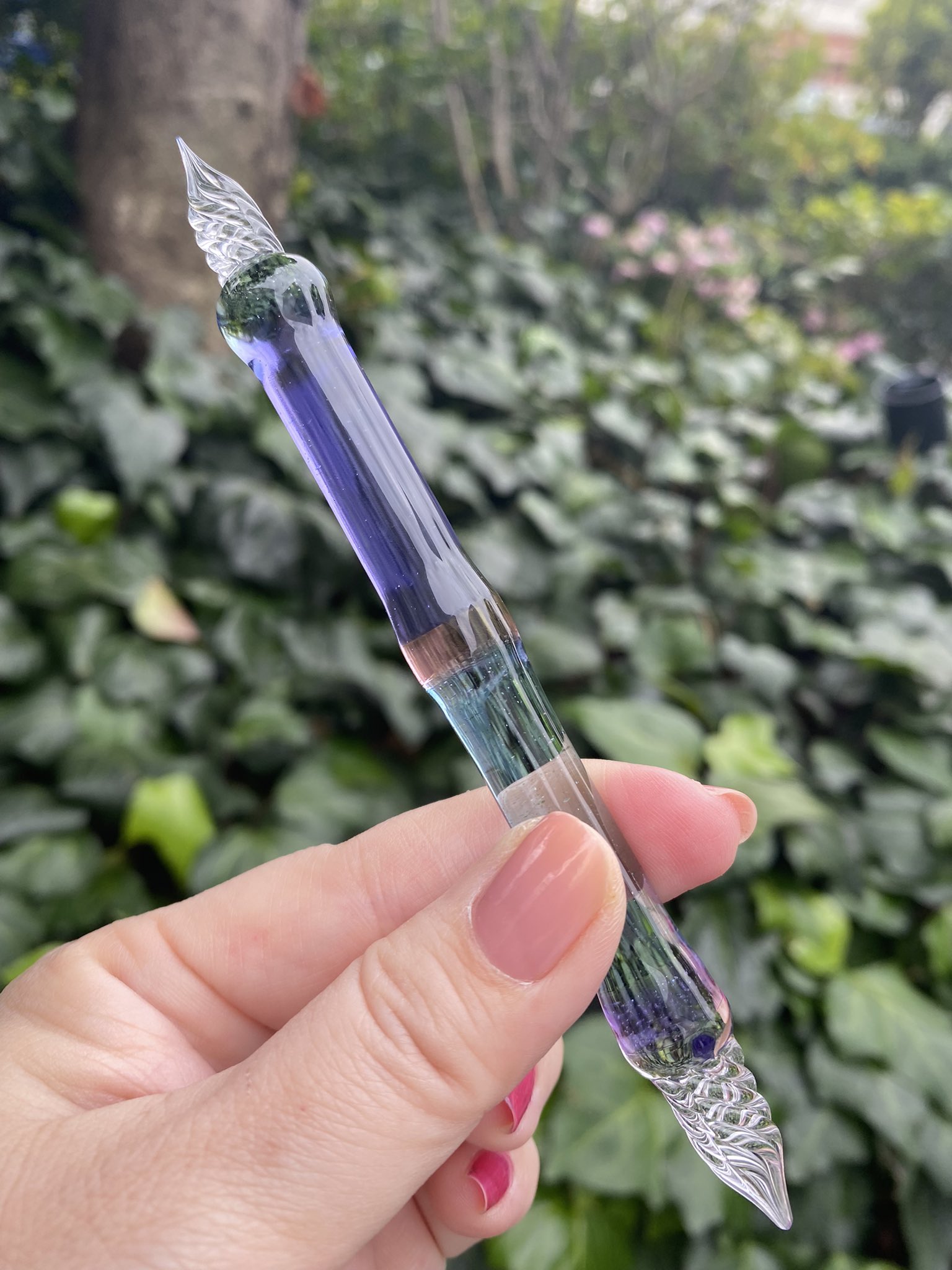 Synchronicity Glass Art 太田龍 ガラスペン うねり