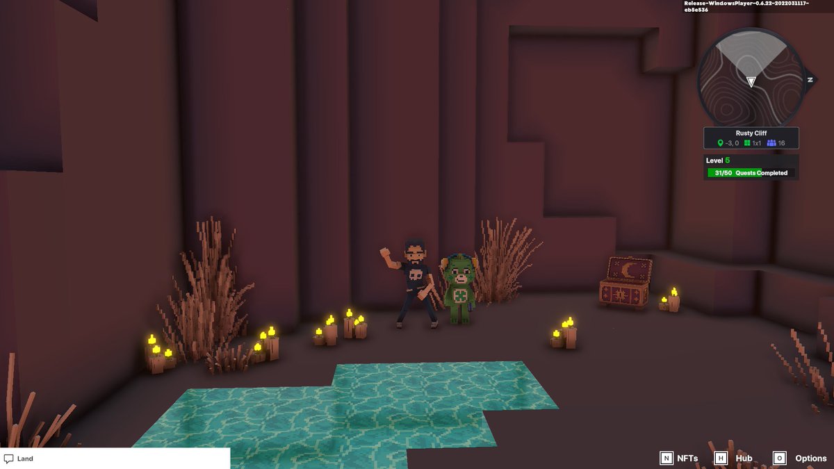 Artech40135512's tweet photo. @TheSandboxGame I just participated in the daily #SandboxAlphaS2Contest for a chance to earn up to 1,000 $SAND! Starting March 18 - Find The Good Luck Bear. Check out my screenshot below!
👇 #SandboxAlphaS2 https://t.co/1GnGz7FKDx