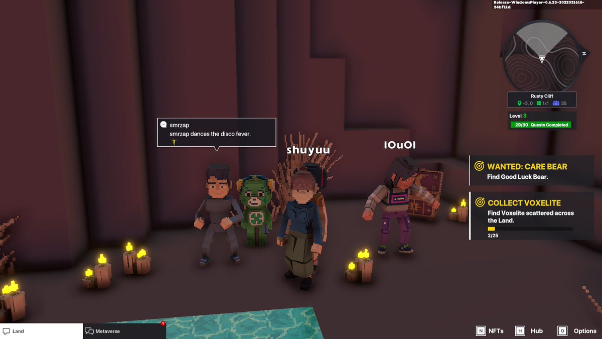 pforct3's tweet photo. @TheSandboxGame very very hard!

I just participated in the daily #SandboxAlphaS2Contest for a chance to earn up to 1,000 $SAND! Starting March 18 - Find The Good Luck Bear. Check out my screenshot below!
👇 #SandboxAlphaS2 https://t.co/K18sdupL8s