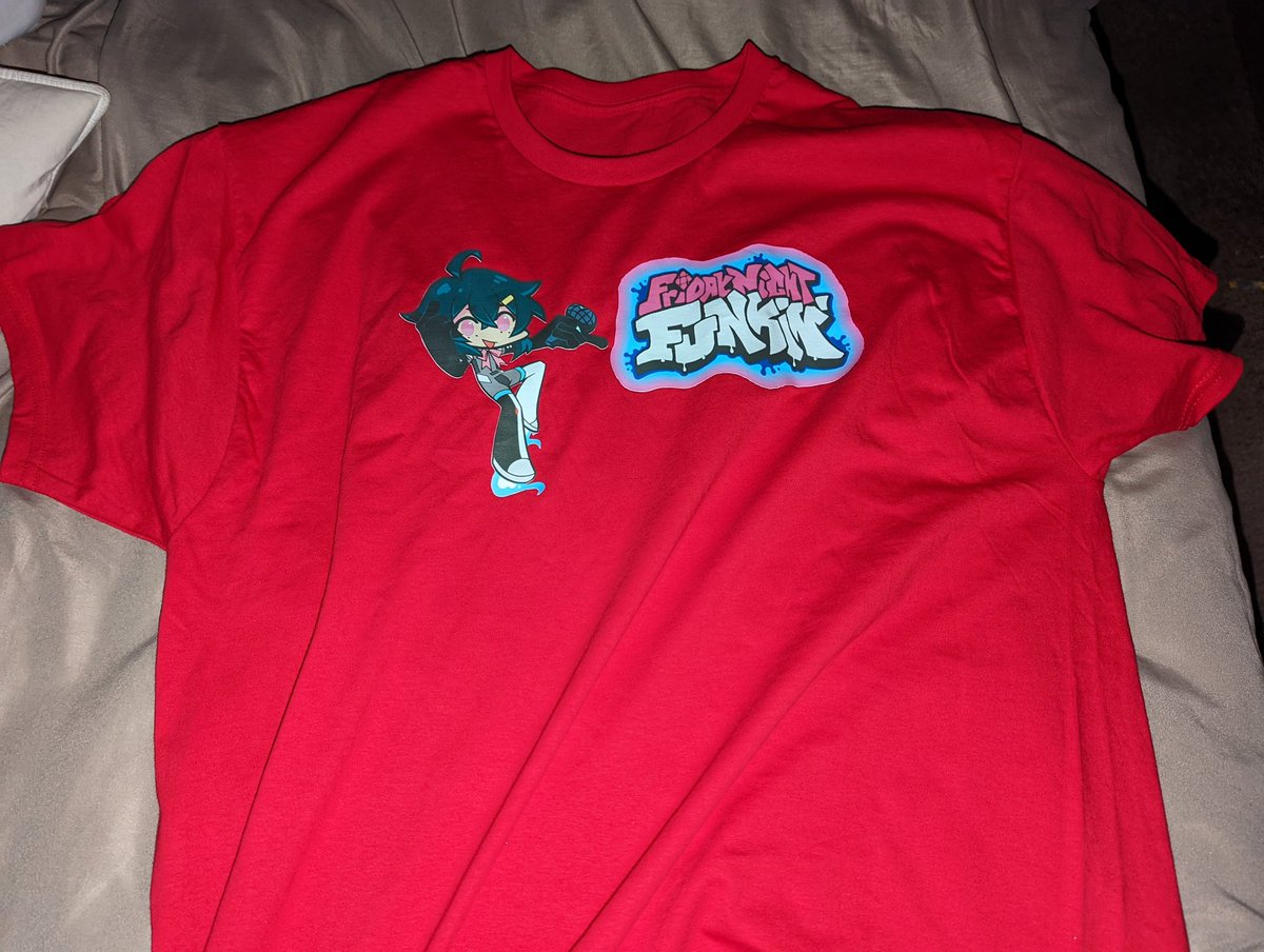 Truelhype's tweet photo. Check out this awesome shirt of my favorite fnf mod and character that I adore on the highest level.
#fridaynightfunkin #Kou #KOUDAY #fnfkou https://t.co/LhpYRQnLuF