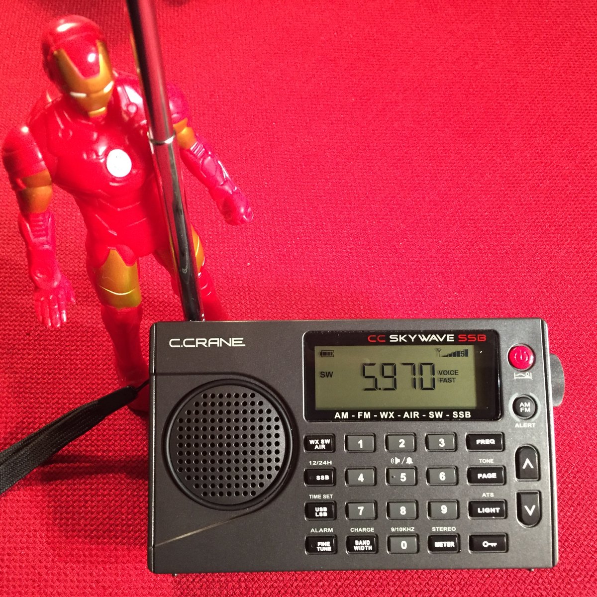 todderbert's tweet photo. "Shortwave Chillin'", R.O.T.D.
The Skinny: The CC Skywave SSB is a favorite of mine. AA Powered. AIR/Weather. Tonight I'm tuning in some Music Programming on the Shortwave Band.
The Ultra Portable SSB, at Amazon: https://t.co/icWAiV5bSo
#ccrane #ccskywave #ssb #shortwave https://t.co/Ki3jp9ycI5
